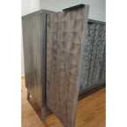 Modern Style Buffet Cabinet,Sideboard Buffet Cabinet With Storage,Storage Cabinet with 4 Diamond-shaped relief Doors