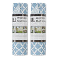 Multi-Pattern Non-Slip Shelf Liner Set of 2, 13 Color Options