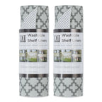 Multi-Pattern Non-Slip Shelf Liner Set of 2, 13 Color Options