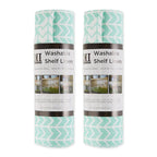 Multi-Pattern Non-Slip Shelf Liner Set of 2, 13 Color Options