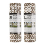 Multi-Pattern Non-Slip Shelf Liner Set of 2, 13 Color Options