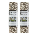 Multi-Pattern Non-Slip Shelf Liner Set of 2, 13 Color Options