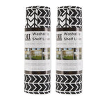 Multi-Pattern Non-Slip Shelf Liner Set of 2, 13 Color Options