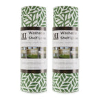 Multi-Pattern Non-Slip Shelf Liner Set of 2, 13 Color Options