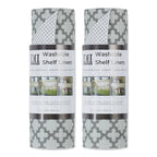 Multi-Pattern Non-Slip Shelf Liner Set of 2, 13 Color Options