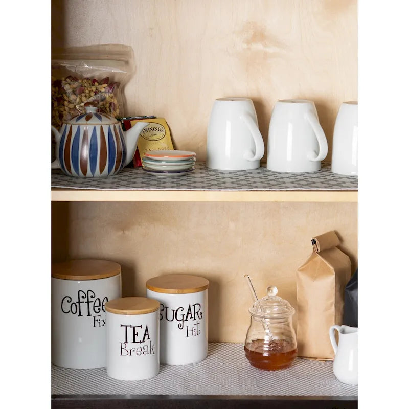 Multi-Pattern Non-Slip Shelf Liner Set of 2, 13 Color Options