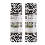 Multi-Pattern Non-Slip Shelf Liner Set of 2, 13 Color Options
