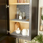 Multi-Pattern Non-Slip Shelf Liner Set of 2, 13 Color Options