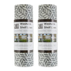 Multi-Pattern Non-Slip Shelf Liner Set of 2, 13 Color Options
