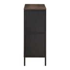 Ozark Ash/White/River Oak 4-Cube Storage Bookcase