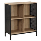 Ozark Ash/White/River Oak 4-Cube Storage Bookcase