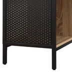 Ozark Ash/White/River Oak 4-Cube Storage Bookcase