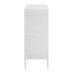 Ozark Ash/White/River Oak 4-Cube Storage Bookcase