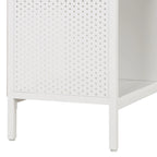 Ozark Ash/White/River Oak 4-Cube Storage Bookcase