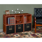 Noble Connect Storage Set - 6 Cubes- Cherry