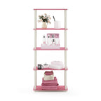 Multi-Color 5-Tier Display Rack Shelf, 14 Color Options