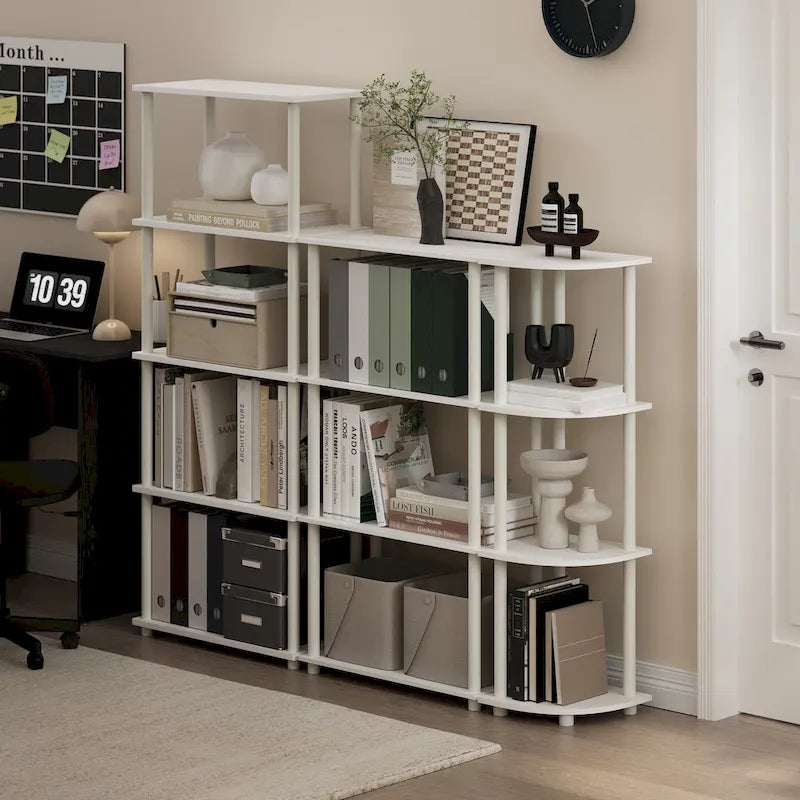 Multi-Color 5-Tier Display Rack Shelf, 14 Color Options