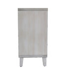 Accent Cabinet 4 Shutter Door Wooden Cabinet Sideboard Buffet Server Cabinet - N/A