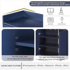 Modern Sideboard Buffet Cabinet with Large Storage Space - N/A
