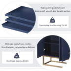 Modern Sideboard Buffet Cabinet with Large Storage Space - N/A