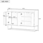 Modern Sideboard Elegant Buffet Cabinet