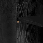 Distinctive Features of a Four-Door Cabinet Sideboard with Ash Veneer suitable for Hallway, Entryway, Living Room