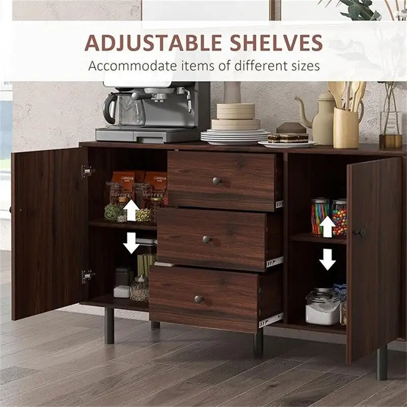 Buffet Cabinet - 15.75D x 50W x 30H