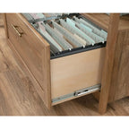 Sindoori Mango 1-Drawer Lateral File Cabinet with Open Shelf