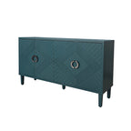 Functional 4 Door Storage Cabinet