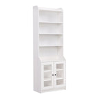 Tall Cabinet with Adjustable Shelves for Living Room