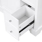 Bathroom Vanity Cabinet with Sink Top,Door and Two Drawers