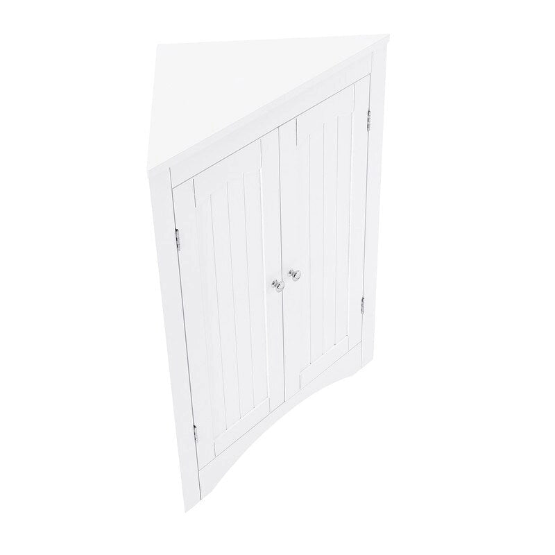 sideboard cabinet,corner cabinet,Bathroom Floor Corner Cabinet with Doors and Shelves, Kitchen, Living Room