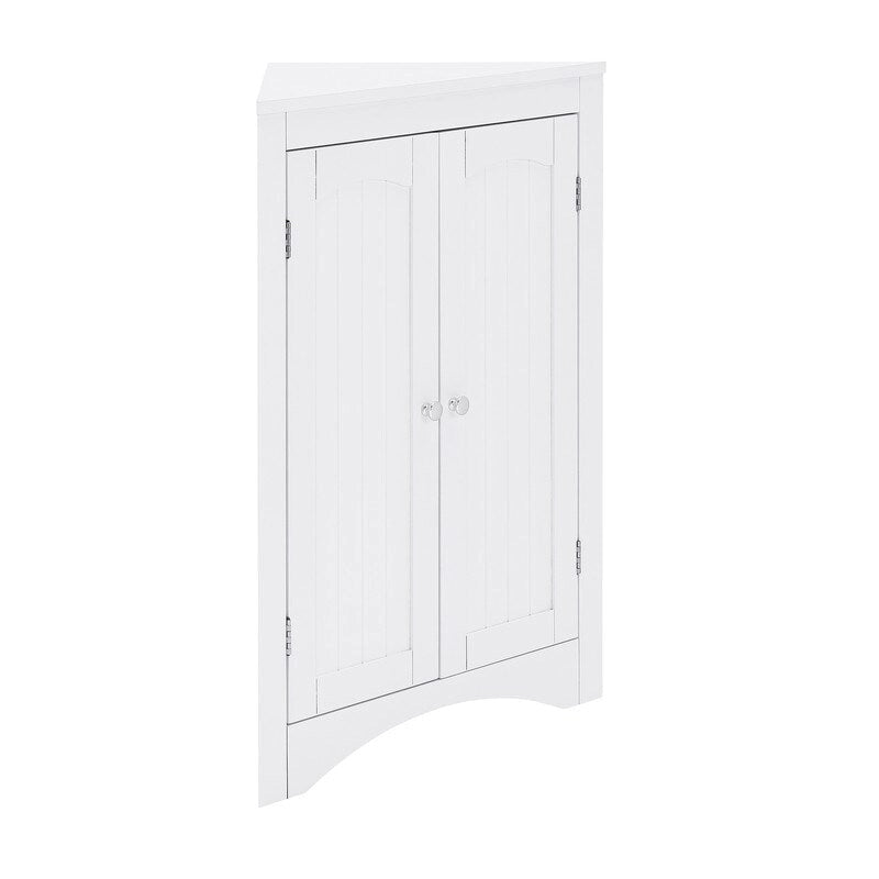 sideboard cabinet,corner cabinet,Bathroom Floor Corner Cabinet with Doors and Shelves, Kitchen, Living Room