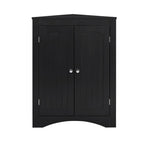 sideboard cabinet,corner cabinet,Bathroom Floor Corner Cabinet with Doors and Shelves, Kitchen, Living Room