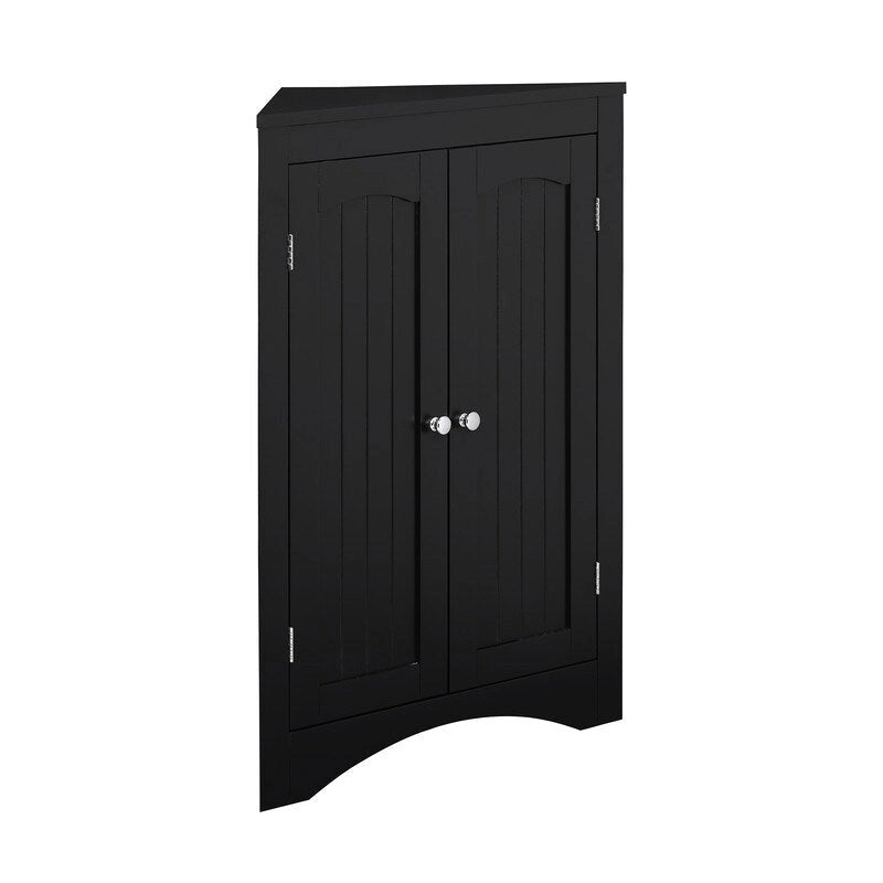 sideboard cabinet,corner cabinet,Bathroom Floor Corner Cabinet with Doors and Shelves, Kitchen, Living Room
