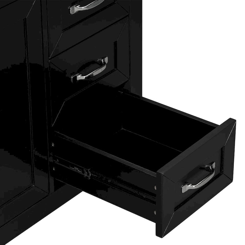 Bathroom Cabinet with Drawers and Sink Combo