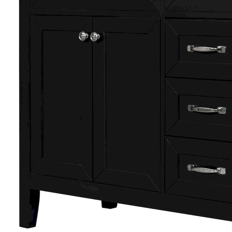 Bathroom Cabinet with Drawers and Sink Combo