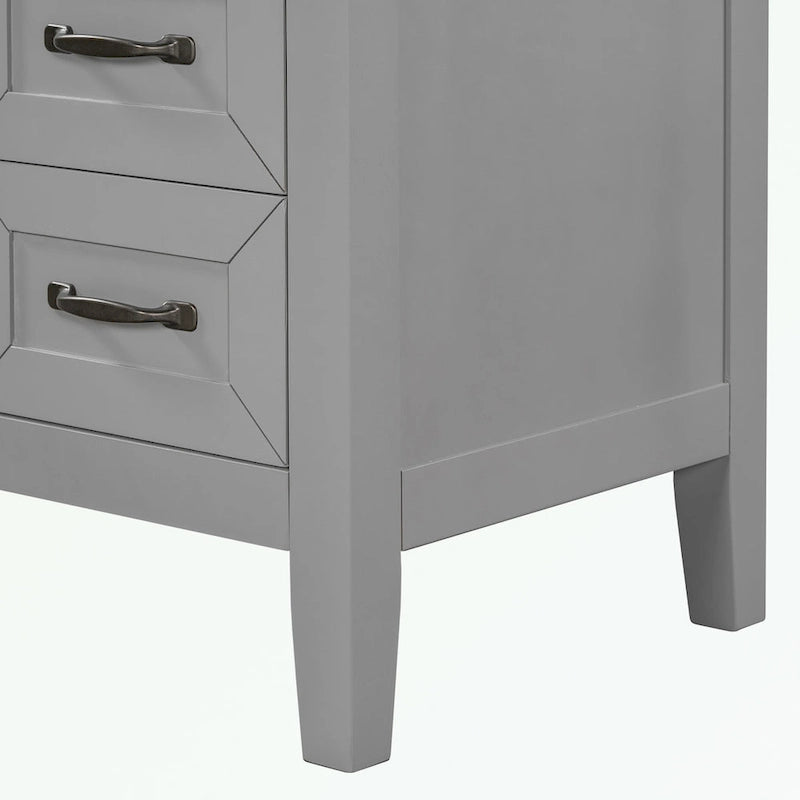 Bathroom Cabinet with Drawers and Sink Combo