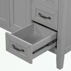 Bathroom Cabinet with Drawers and Sink Combo