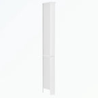Tall Bathroom Storage Cabinet with Two Doors and Adjustable Shelves